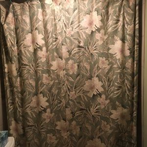 HAND MADE SHOWER CURTAIN FABRIC MACHINE WASHABLE